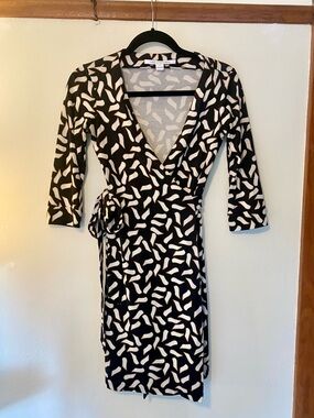 Diane Von Furstenberg silk wrap dress